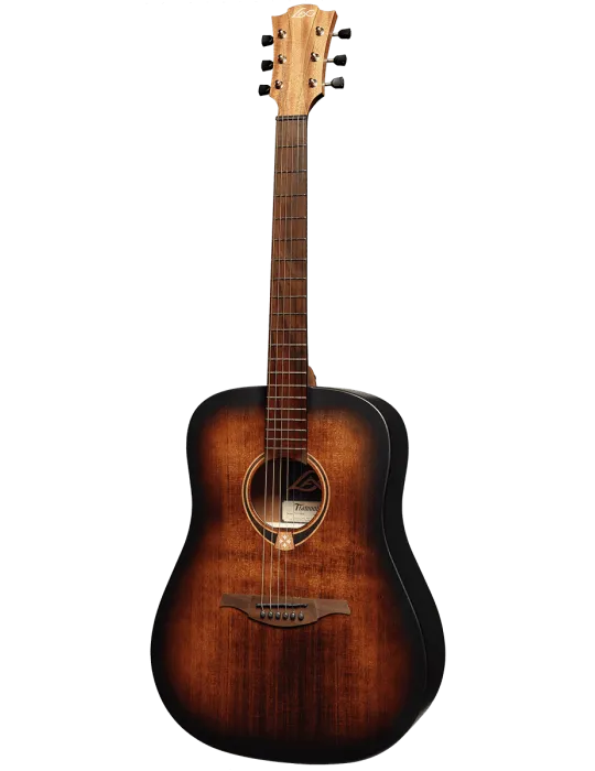  Lâg T70D-B&B Dreadnought Black & Brown|MusicGoodDeal 