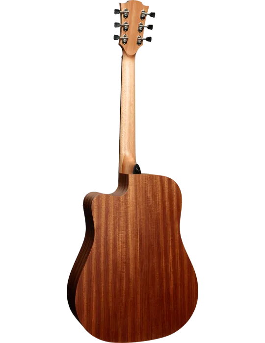  Lâg T70DC-NAT Dreadnought Cutaway Natural|MusicGoodDeal 