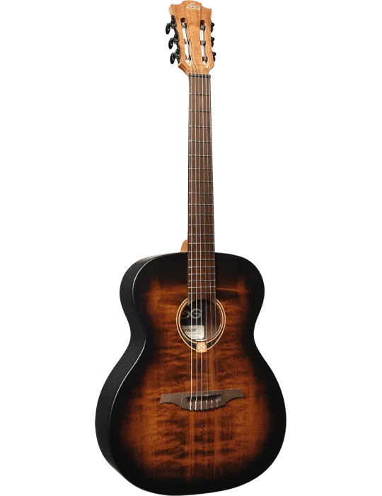  Lâg TN70A-B&B Nylon Auditorium Black & Brown|MusicGoodDeal 
