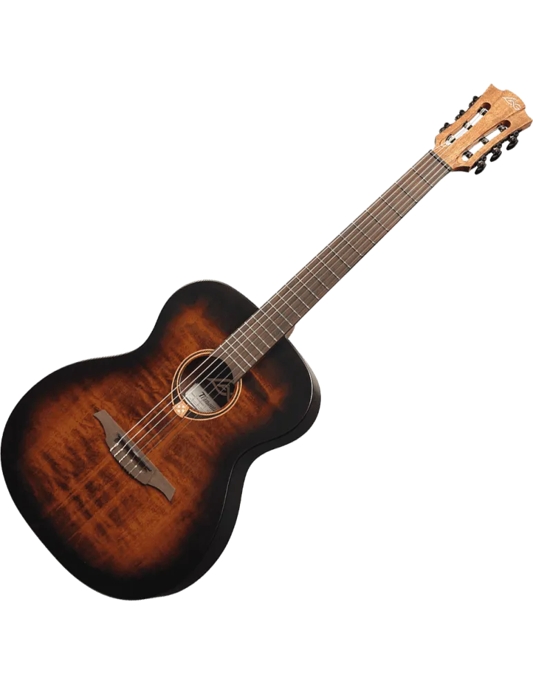  Lâg TN70A-B&B Nylon Auditorium Black & Brown|MusicGoodDeal 