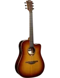  Lâg T118DCE-BRS Sombra electro-marrón de corte temible|MusicGoodDeal 