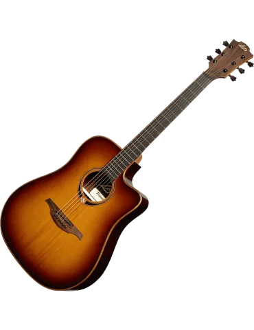  Lâg T118DCE-BRS Dread cut electro brown shadow|MusicGoodDeal  2
