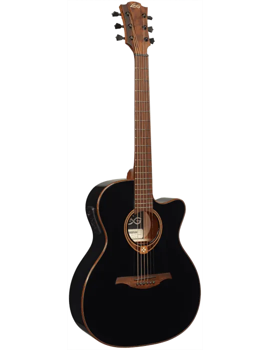  Lâg T118ACE-BLK Auditorio corte electro negro|MusicGoodDeal 