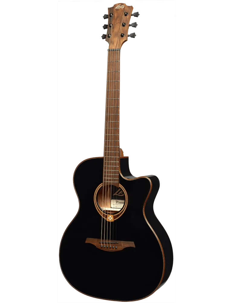  Lâg T118ACE-BLK Auditorio corte electro negro|MusicGoodDeal 