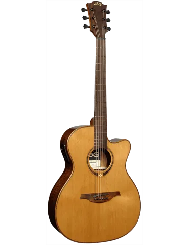  Lâg T118ASCE Auditorium slim cut electro|MusicGoodDeal 