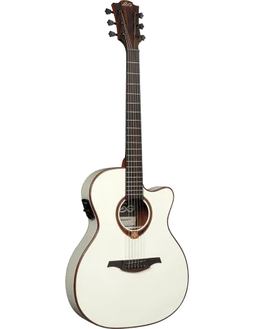  Lâg T118ASCE-IVO Auditorium slim cut electro ivory|MusicGoodDeal 