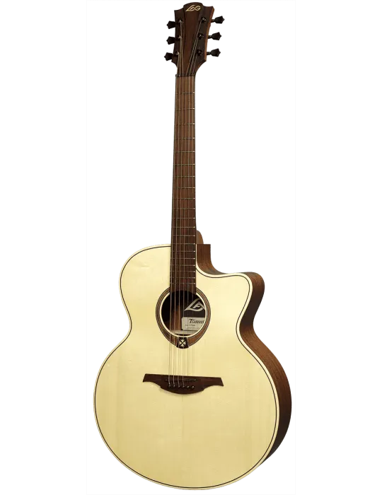  Lâg T177JCE Jumbo Cutaway Electro|MusicGoodDeal 