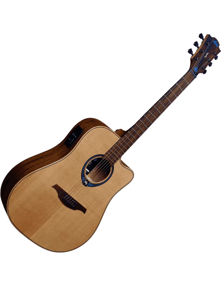  Lâg THV10DCE-LB HyVibe 10 Dreadnought Cutaway Electro|MusicGoodDeal 