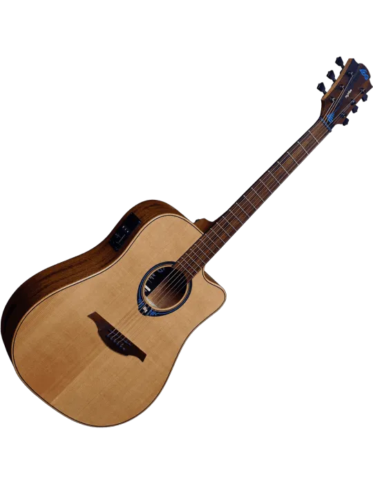  Lâg THV10DCE-LB HyVibe 10 Dreadnought Cutaway Electro|MusicGoodDeal 