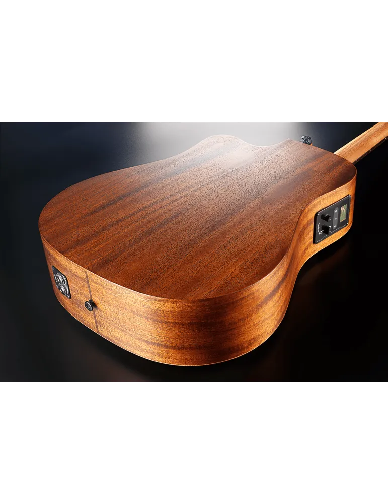  Lâg THV10DCE-LB HyVibe 10 Dreadnought Cutaway Electro|MusicGoodDeal 