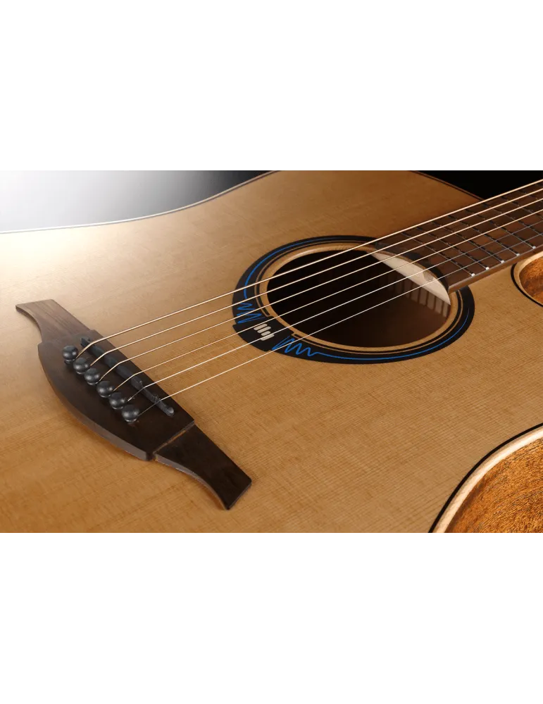  Lâg THV10DCE-LB HyVibe 10 Dreadnought Cutaway Electro|MusicGoodDeal 