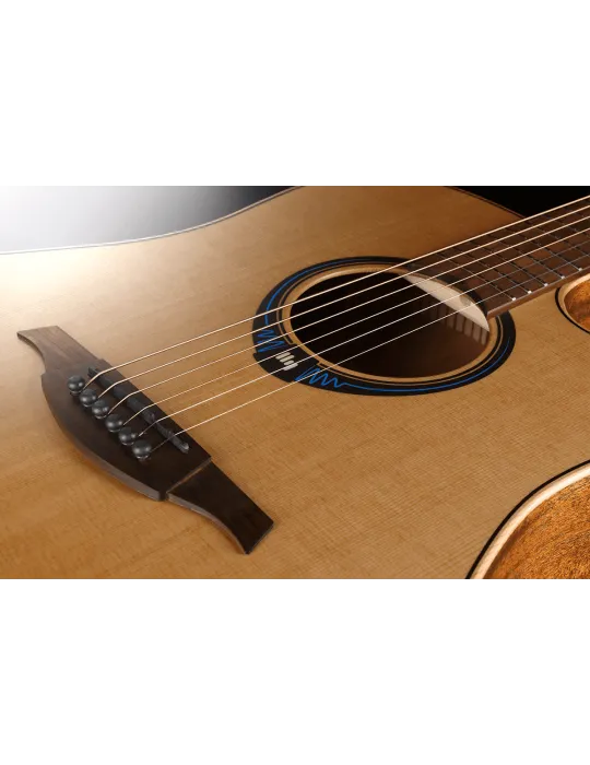  Lâg THV10DCE-LB HyVibe 10 Dreadnought Cutaway Electro|MusicGoodDeal 