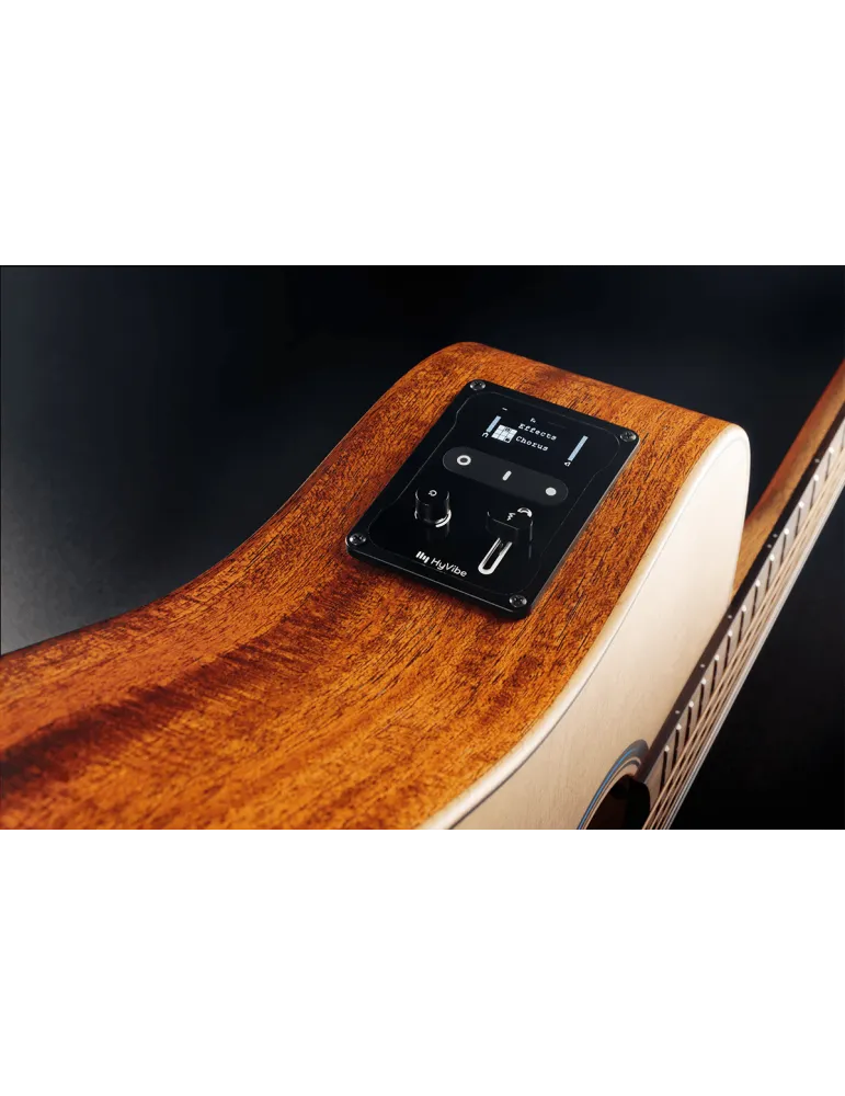  Lâg THV10DCE-LB HyVibe 10 Dreadnought Cutaway Electro|MusicGoodDeal 