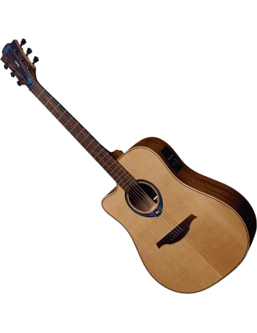  Lâg TLHV15DCE Lefty HyVibe 15 dread cutaway|MusicGoodDeal  2