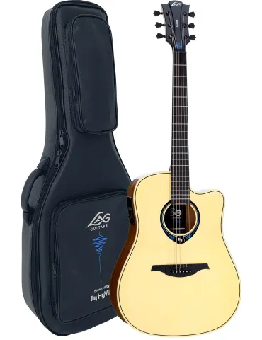 Lâg THV20DCE HyVibe 20 dread cutaway|MusicGoodDeal