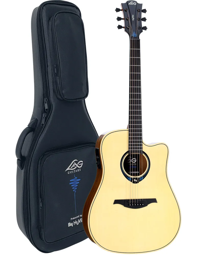 Lâg THV20DCE HyVibe 20 dread cutaway|MusicGoodDeal