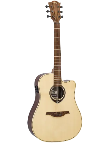 LÂG T218DCE Dreadnought mit Cutaway, elektroakustisch