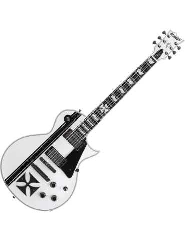  LTD IRONCROSS-SW Modelo Iron Cross - Blanco brillante|MusicGoodDeal  2