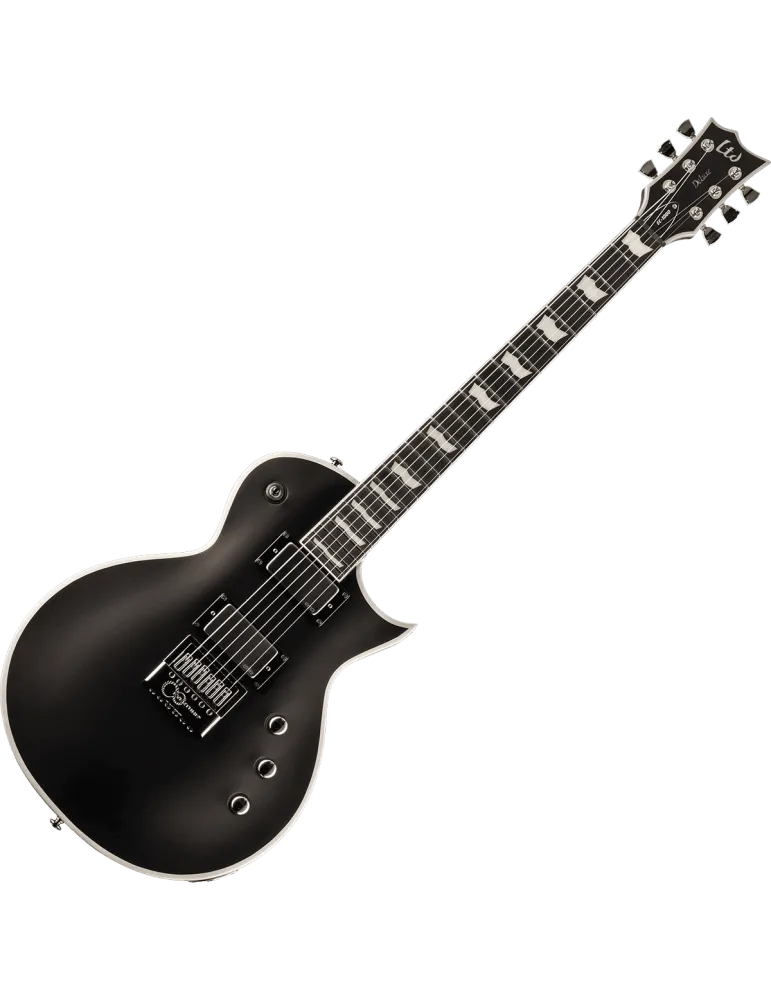  LTD EC1000ETBB-BLKS Modell 1000 Deluxe - EC-1000 Evertune Black Satin|MusicGoodDeal 