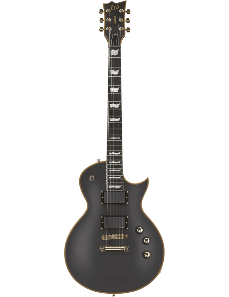  LTD EC1000-VBK Modelo 1000 Deluxe - Negro satinado|MusicGoodDeal 