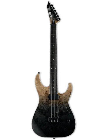  LTD M1000HTBPF-BLKFD Modell 1000 Deluxe - M1000 Hipshot Burl Poplar Fluence Black Fade|MusicGoodDeal 