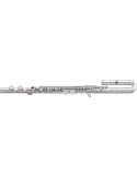  PEARL FLUTE PFA201U Kopfstück und Rohr aus versilbertem Neusilber - Altflöte mit gebogenem Kopfstück PFA201U|MusicGoodDeal 