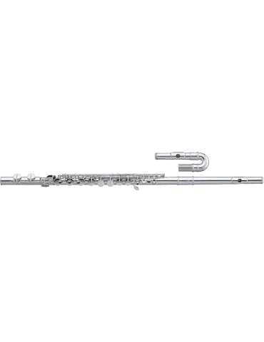  PEARL FLUTE PFA201SU Kopf und Röhre aus versilbertem Neusilber - Gerader Kopf + gebogener Kopf, Ut-Fuß|MusicGoodDeal 