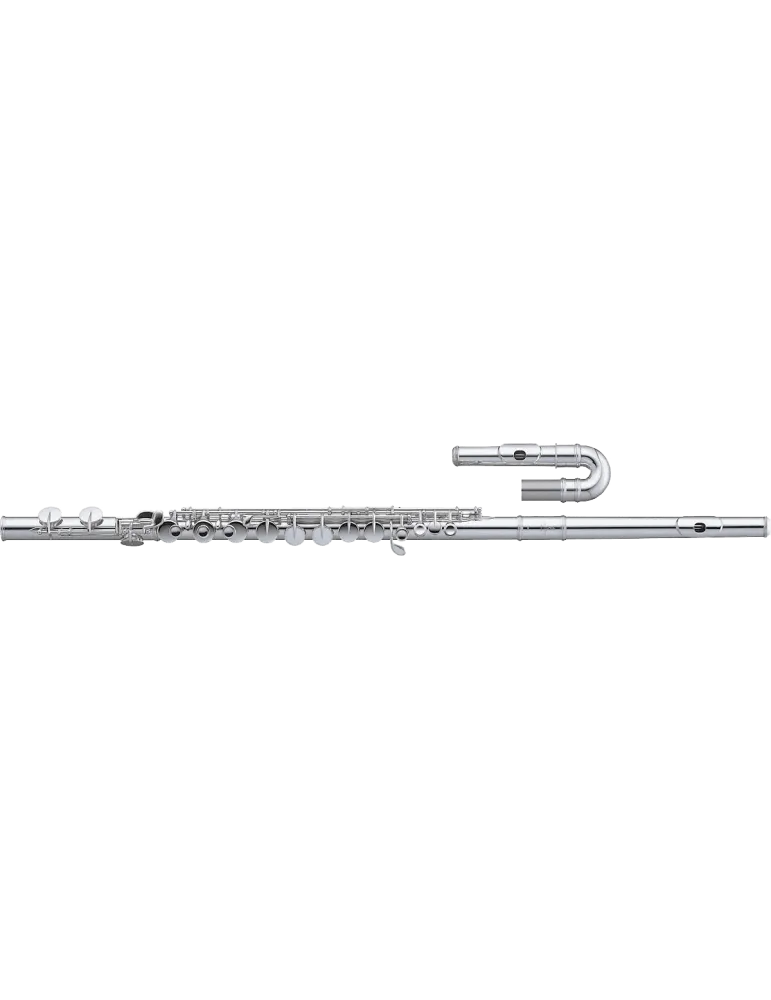  PEARL FLUTE PFA201SU Kopf und Röhre aus versilbertem Neusilber - Gerader Kopf + gebogener Kopf, Ut-Fuß|MusicGoodDeal 