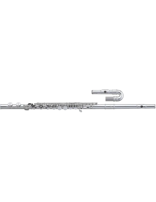  PEARL FLUTE PFA201SU Kopf und Röhre aus versilbertem Neusilber - Gerader Kopf + gebogener Kopf, Ut-Fuß|MusicGoodDeal 