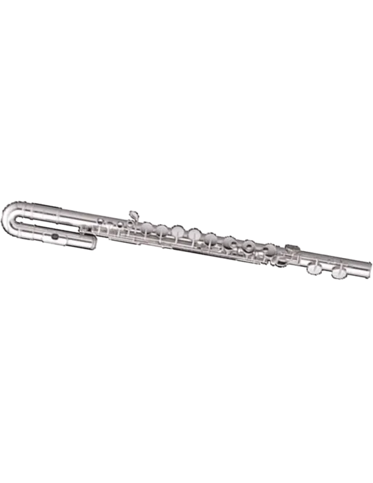  PEARL FLUTE PFA206U Silberkopf - Gebogener Kopf, Ut-Pfote|MusicGoodDeal 