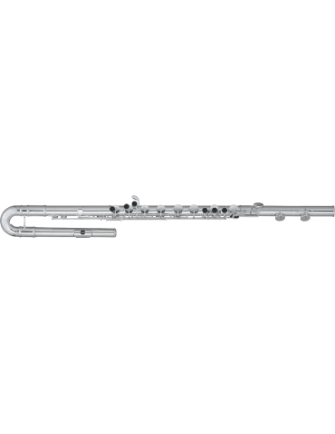  PEARL FLUTE PFB305 Kopf und Röhre aus versilbertem Neusilber - Gebogener Kopf, Ut-Pfote|MusicGoodDeal 