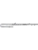  PEARL FLUTE PFB305 Kopf und Röhre aus versilbertem Neusilber - Gebogener Kopf, Ut-Pfote|MusicGoodDeal 