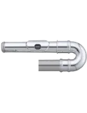  PEARL FLUTE PHA2U Viola nickel silver curved|MusicGoodDeal 