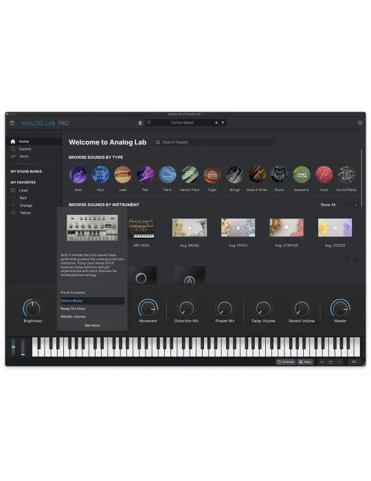 ARTURIA ANALOGLABPRO-SN | MusicGoodDeal