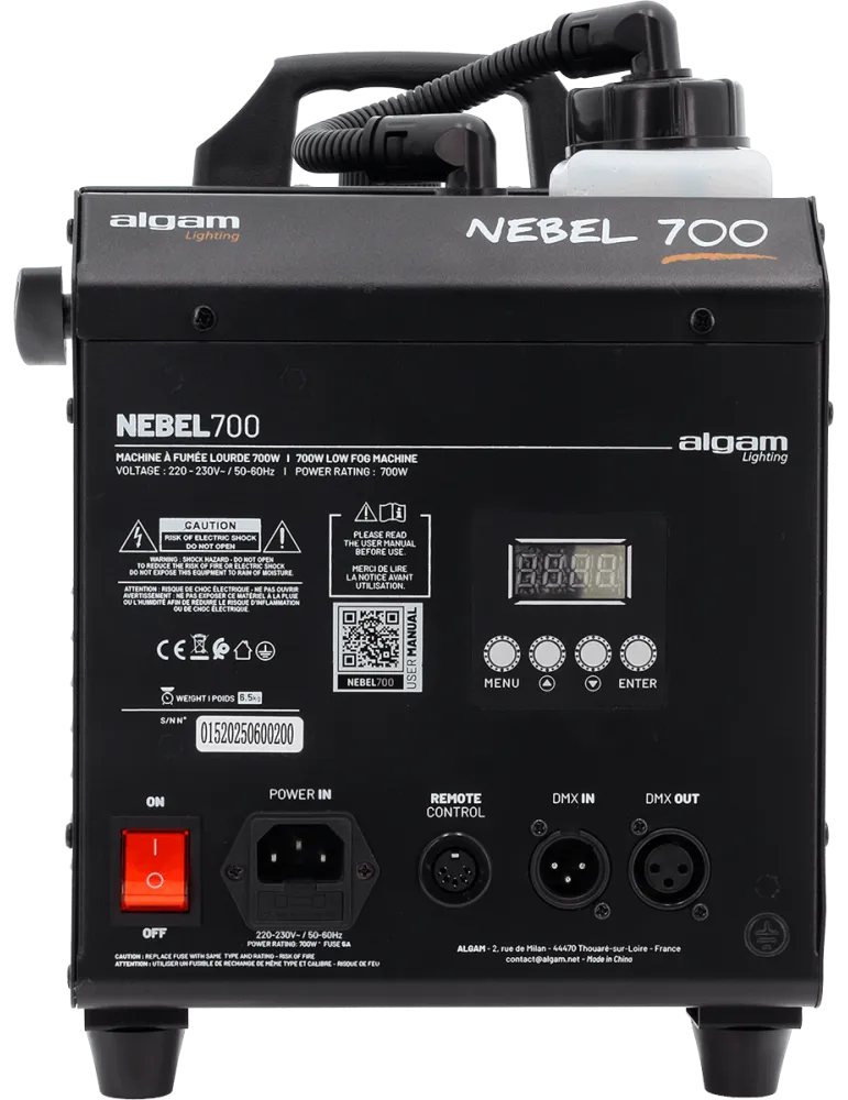 ALGAM LIGHTING NEBEL700 | MusicGoodDeal