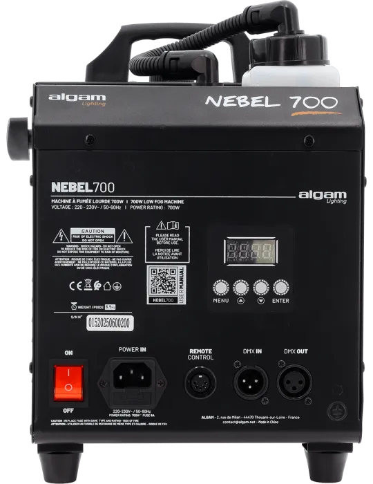 ALGAM LIGHTING NEBEL700 | MusicGoodDeal