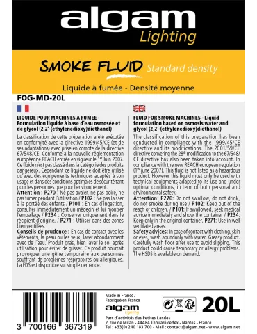 ALGAM LIGHTING FOG-MD-20L | MusicGoodDeal 2