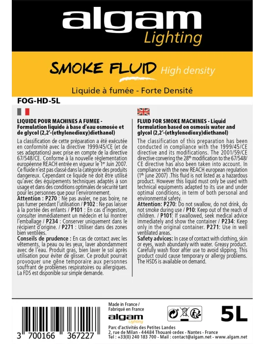 ALGAM LIGHTING FOG-HD-5L | MusicGoodDeal