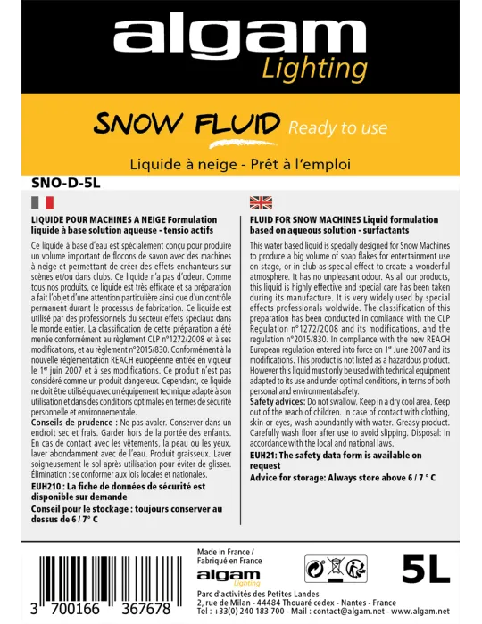 ALGAM LIGHTING SNO-D-5L | MusicGoodDeal