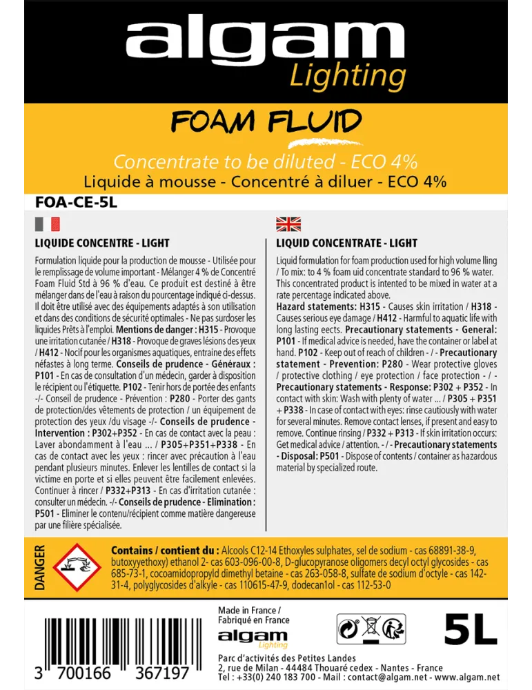 ALGAM LIGHTING FOA-CE-5L | MusicGoodDeal