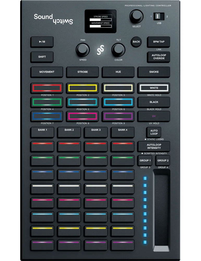  SOUNDSWITCH CONTROL-ONE Controlador del sistema de iluminación 2 USB, 2 DMX|MusicGoodDeal 