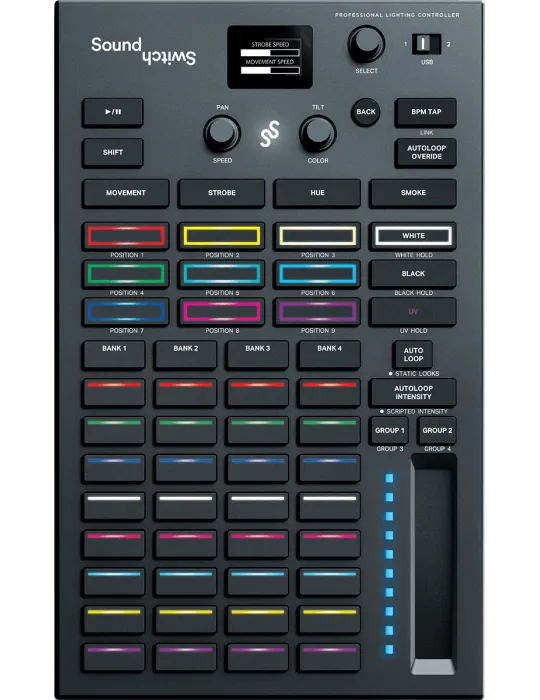  SOUNDSWITCH CONTROL-ONE Controlador del sistema de iluminación 2 USB, 2 DMX|MusicGoodDeal 