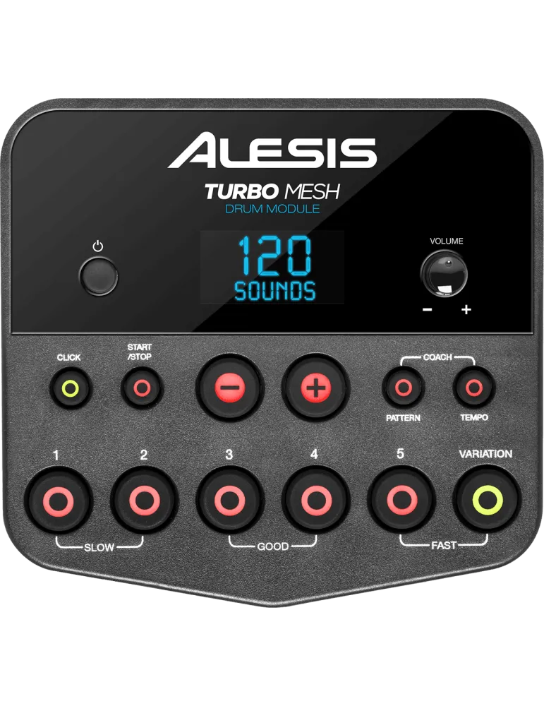  ALESIS TURBOMESHKIT Mesh-Kit 4 Trommeln - 3 Becken|MusicGoodDeal 