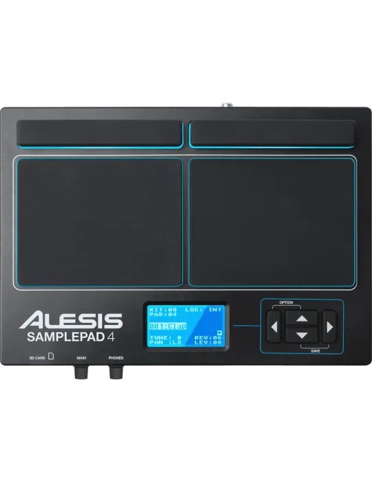  ALESIS SAMPLEPAD-4 4 zonas + reproductor de muestras|MusicGoodDeal 