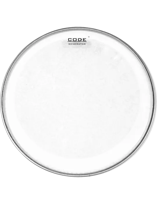  CODE DRUMHEADS GENCL13 Strike or Resonate - Clear 13|MusicGoodDeal 