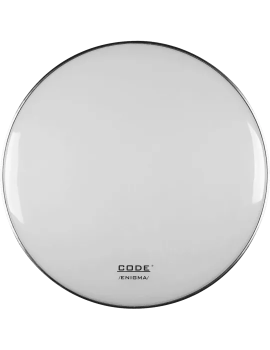  CODE DRUMHEADS EWHR22 RESONNANCE - White 22|MusicGoodDeal 