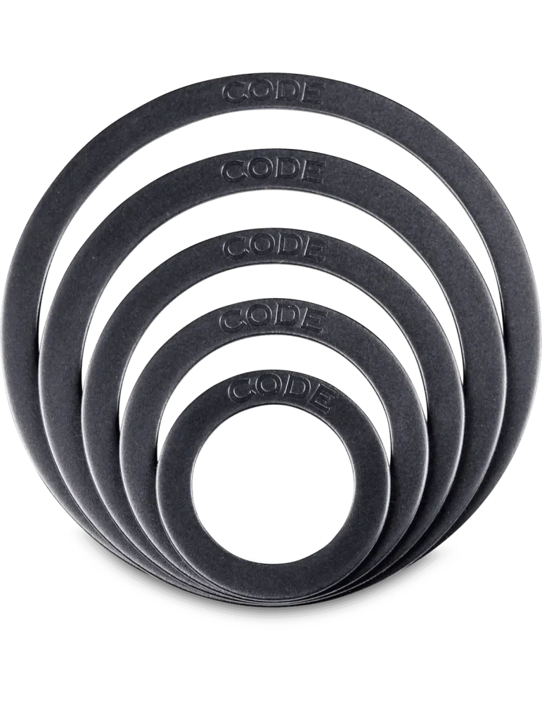  CODE DRUMHEADS PRTHLBL41 4" negro|MusicGoodDeal 