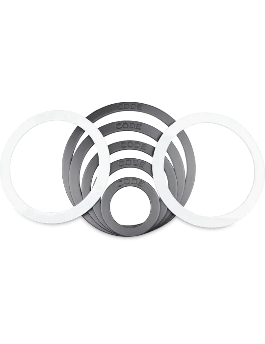  CODE DRUMHEADS PRTHLWH41 4" blanco|MusicGoodDeal 