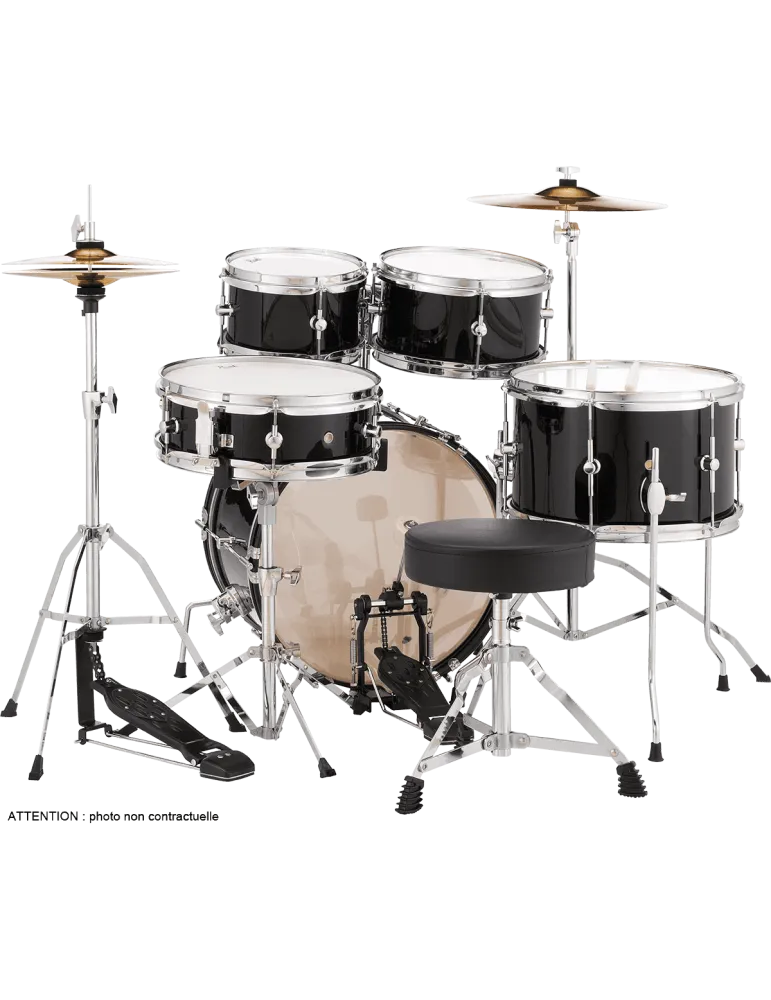  PEARL RSJ465CC-31 Junior 16" 5 tambores - Negro azabache|MusicGoodDeal 