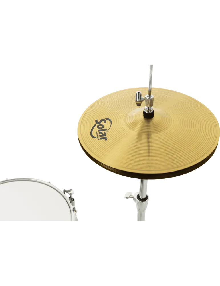  PEARL RSS585CC-31 Batería Junior 18" 5 - Jet Black + pack de platillos Sabian Solar 2|MusicGoodDeal 